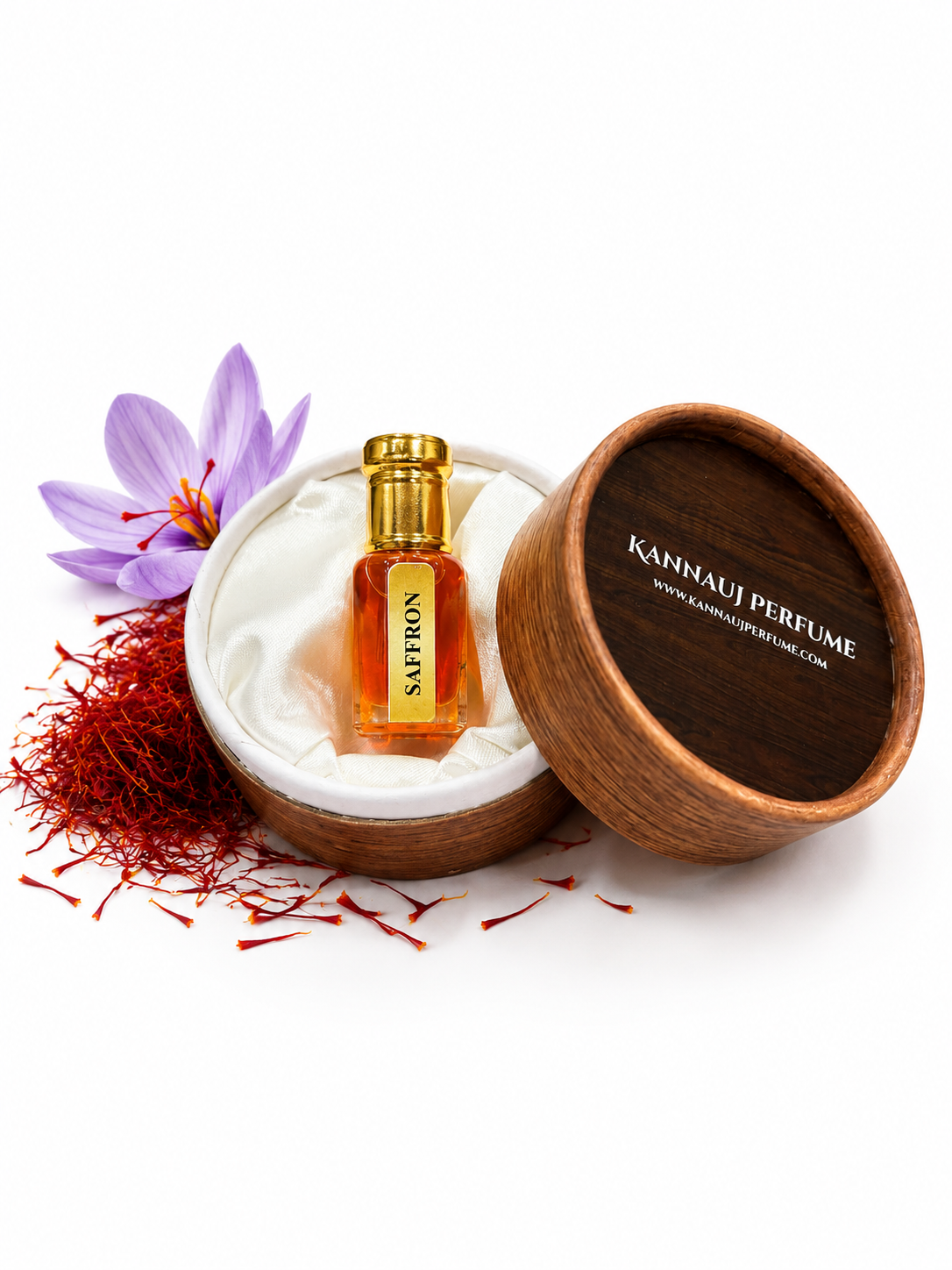 Saffron Attar (Kashmir) by Kannauj Perfume